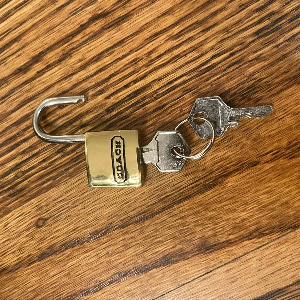 Vintage COACH Chocolate Brown Leather Cabin Weekender Duffel Travel Shoulder Bag - Picture 11 of 15